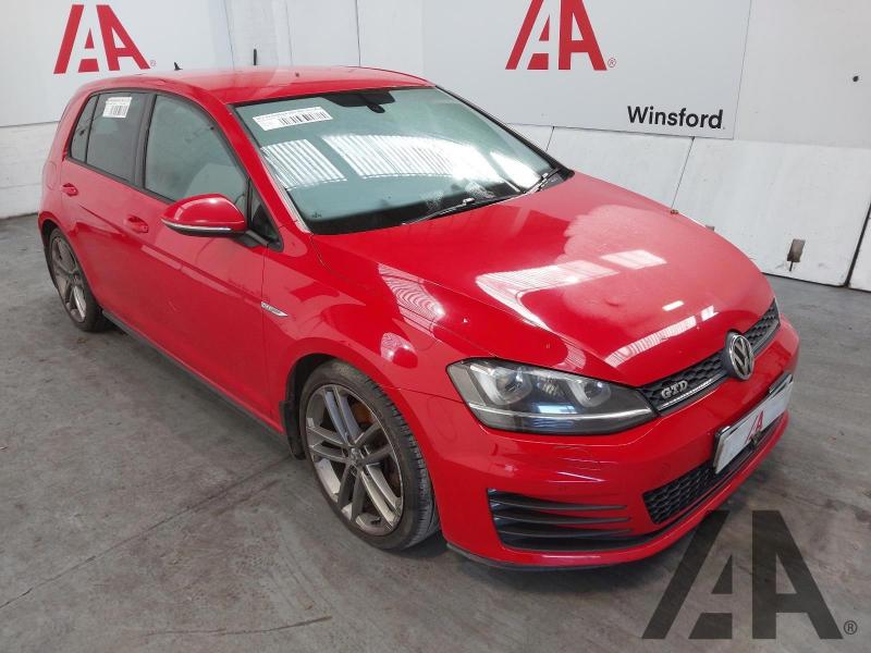2014 VOLKSWAGEN GOLF GTD DSG 1968cc TURBO DIESEL SEMI AUTO 6 Speed 5 DOOR HATCHBACK