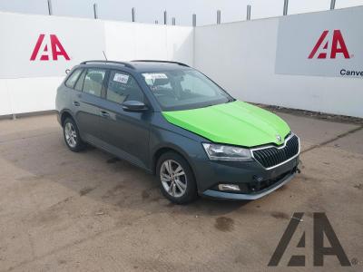 Image of 2020 SKODA FABIA SE TSI 999cc TURBO PETROL MANUAL 5 Speed 5 DOOR ESTATE