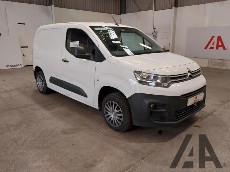 2019 CITROEN BERLINGO 650 ENTERPRISE M BLUEHDI 1560cc TURBO DIESEL MANUAL 5 Speed PANEL VAN