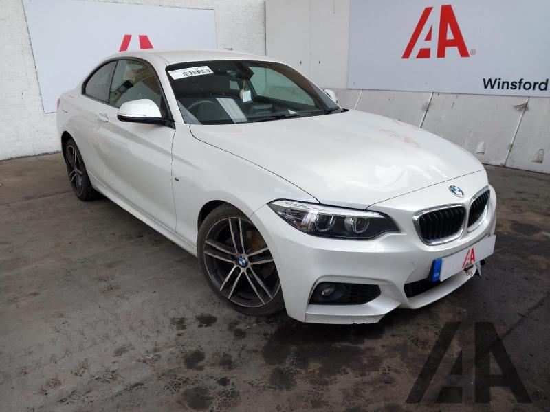 2019 BMW 2 SERIES 218D M SPORT 1995cc TURBO DIESEL MANUAL 2 DOOR COUPE