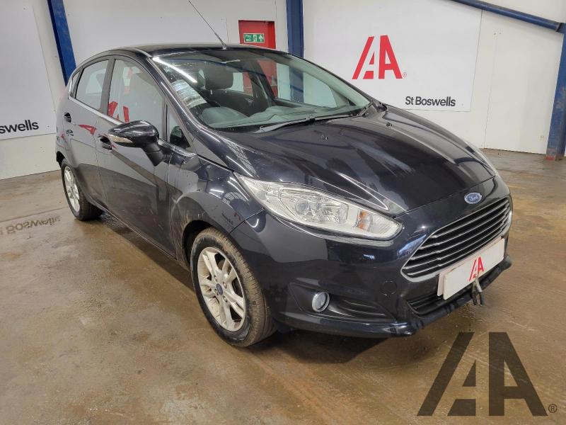 2014 FORD FIESTA ZETEC 1242cc PETROL MANUAL 5 Speed 5 DOOR HATCHBACK