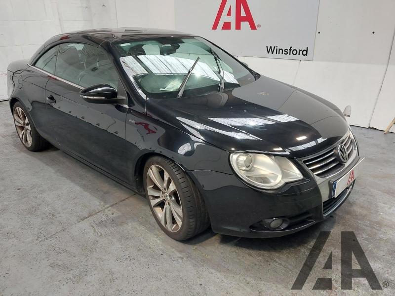 2010 VOLKSWAGEN EOS INDIVIDUAL TDI DSG 1968cc TURBO DIESEL SEMI AUTO 6 Speed 2 DOOR CONVERTIBLE