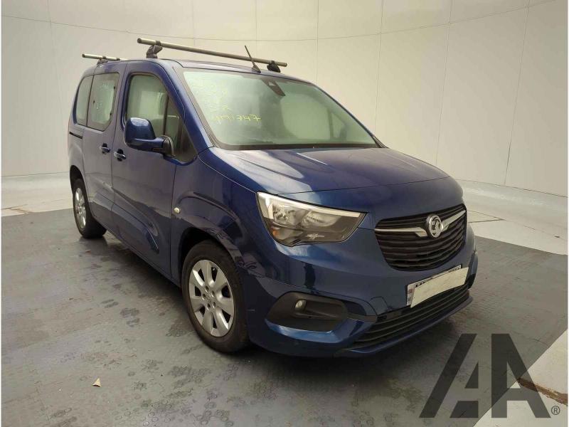 2020 VAUXHALL COMBO LIFE ENERGY S/S 1199cc TURBO PETROL AUTOMATIC 5 DOOR MPV