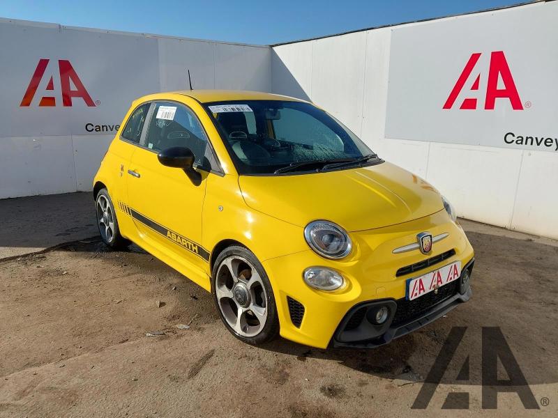 2016 ABARTH 595 1368cc TURBO PETROL MANUAL 3 DOOR HATCHBACK