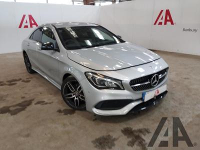 Image of 2018 MERCEDES CLA 180 AMG LINE 1595cc TURBO PETROL SEMI AUTO 7 Speed 4 DOOR COUPE