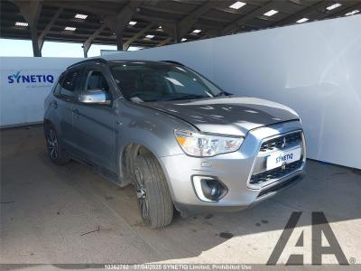 Image of 2015 MITSUBISHI ASX DI-D 4 2268cc TURBO DIESEL AUTOMATIC 6 Speed 5 DOOR HATCHBACK
