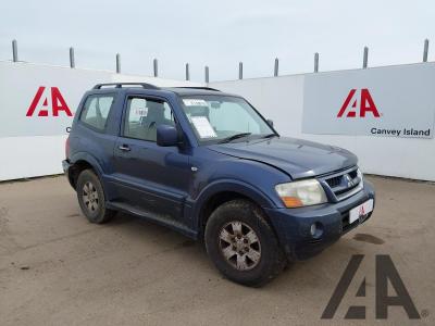 Image of 2006 MITSUBISHI SHOGUN EQUIPPE SWB DI-D 3200cc TURBO DIESEL MANUAL 3 DOOR ESTATE