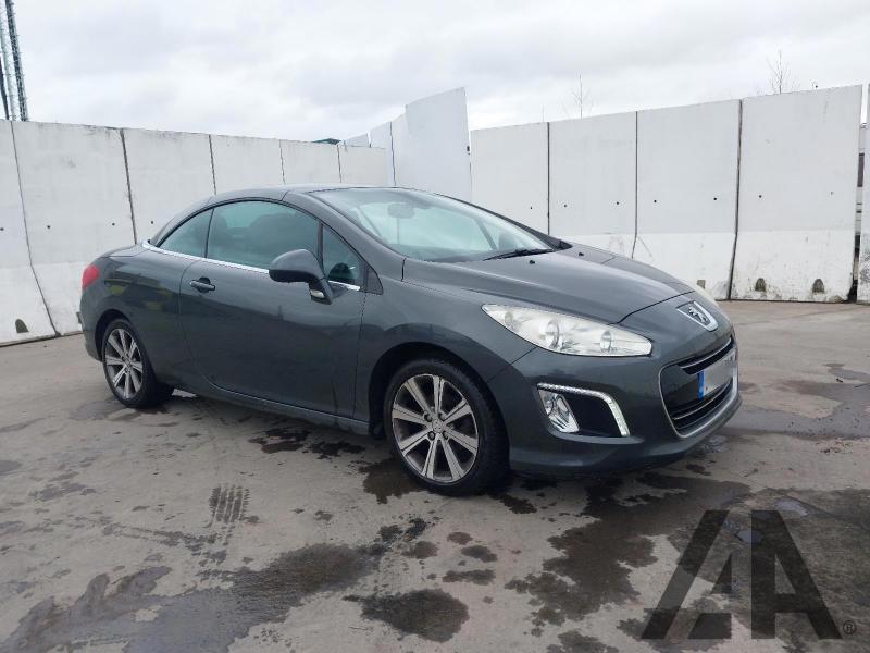 2013 PEUGEOT 308 E-HDI CC ACTIVE NAVIGATION VER 1560cc TURBO DIESEL MANUAL 6 Speed 2 DOOR CONVERTIBLE