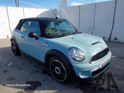 Image of 2013 MINI CONVERTIBLE COOPER S 1598cc TURBO PETROL MANUAL 2 DOOR CONVERTIBLE