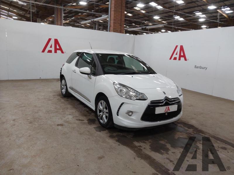 2013 CITROEN DS3 E-HDI DSTYLE 1560cc TURBO DIESEL MANUAL 5 Speed 3 DOOR HATCHBACK