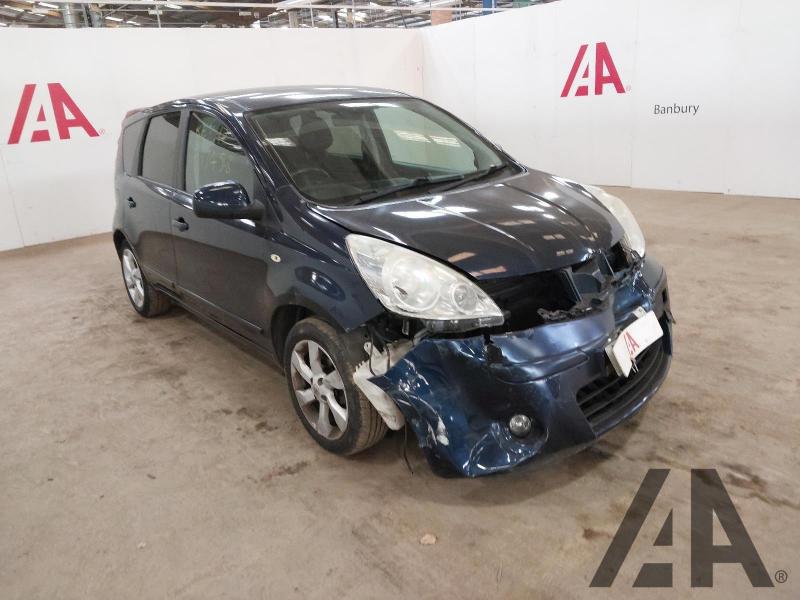 2010 NISSAN NOTE TEKNA 1598cc PETROL AUTOMATIC 4 Speed 5 DOOR MPV