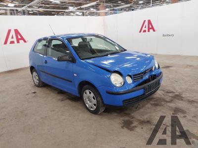 2004 VOLKSWAGEN POLO E 1198cc PETROL MANUAL 5 Speed 3 DOOR HATCHBACK