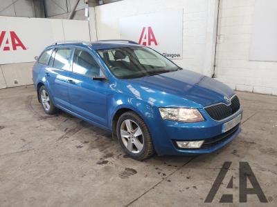 Image of 2015 SKODA OCTAVIA SE TDI 1598cc TURBO DIESEL MANUAL 6 Speed 5 DOOR ESTATE