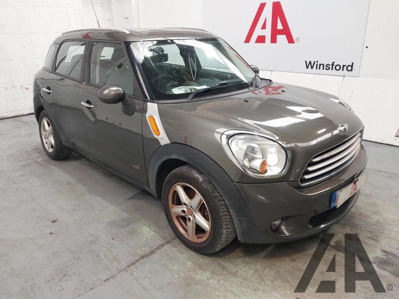 2011 MINI COUNTRYMAN COOPER D4 1598cc TURBO DIESEL MANUAL 6 Speed 5 DOOR HATCHBACK