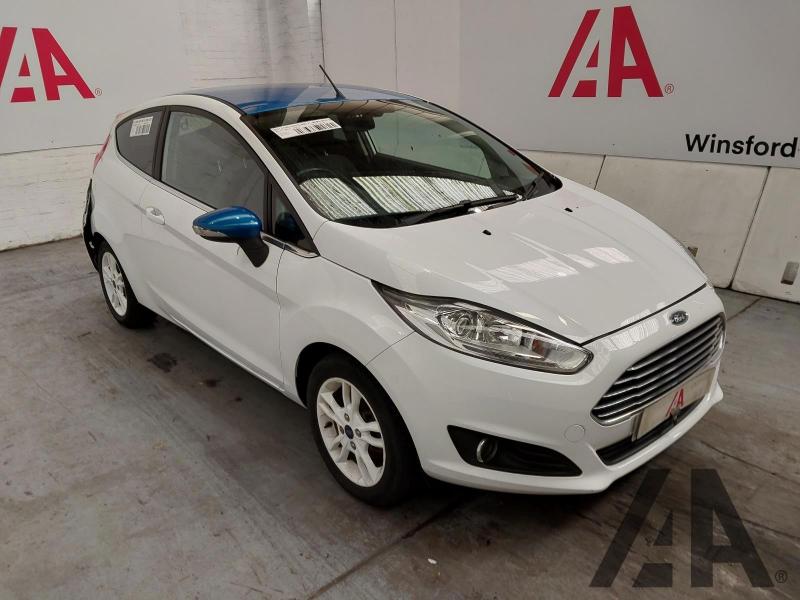 2017 FORD FIESTA ZETEC WHITE EDITION SPRING 1242cc PETROL MANUAL 5 Speed 3 DOOR HATCHBACK