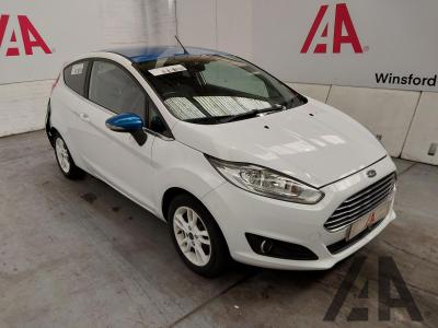 Image of 2017 FORD FIESTA ZETEC WHITE EDITION SPRING 1242cc PETROL MANUAL 5 Speed 3 DOOR HATCHBACK