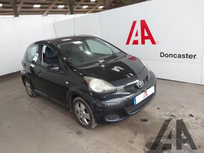 Image of 2010 TOYOTA AYGO BLACK VVT-I MM 998cc PETROL SEMI AUTO 5 DOOR HATCHBACK