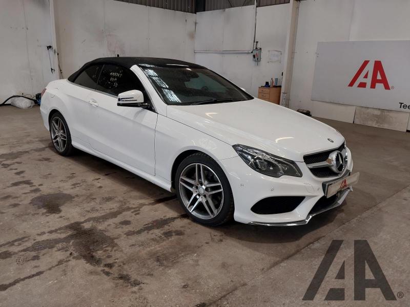 2015 MERCEDES E-CLASS E220 BLUETEC AMG LINE 2143cc TURBO DIESEL AUTOMATIC 2 DOOR CONVERTIBLE