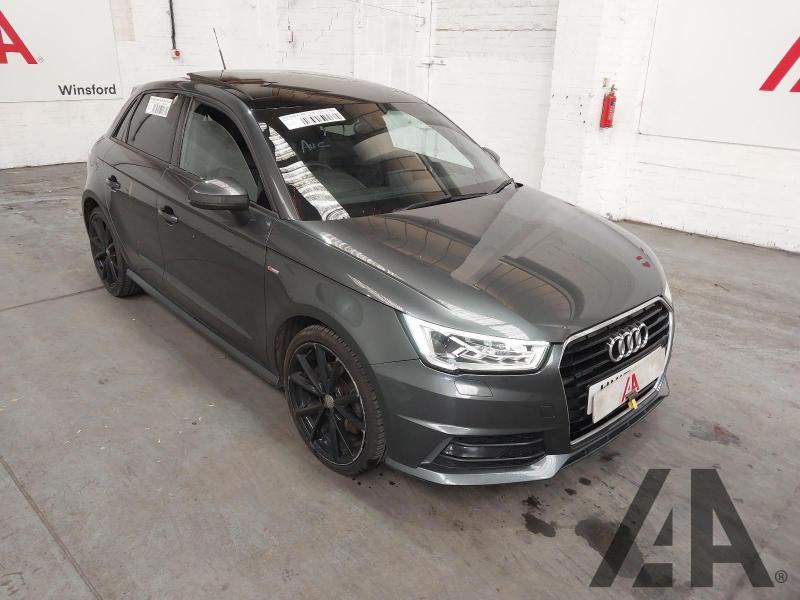 2017 AUDI A1 SPORTBACK TFSI S LINE 1395cc TURBO PETROL SEMI AUTO 5 DOOR HATCHBACK