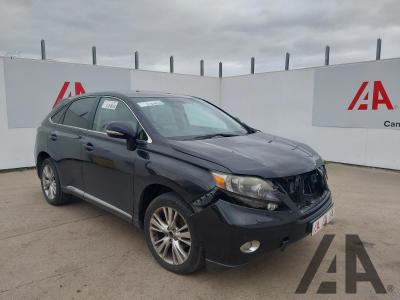 Image of 2011 LEXUS RX 450H SE-I 3456cc PETROL/ELECTRIC CVT 1 Speed 5 DOOR ESTATE
