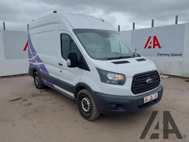 2018 FORD TRANSIT 350 L2 H3 P/V 1996cc TURBO DIESEL MANUAL 6 Speed PANEL VAN