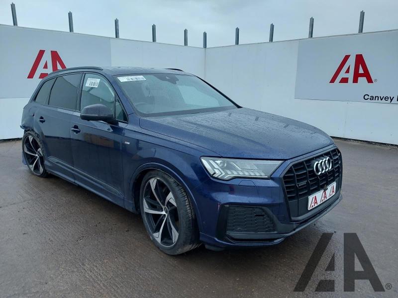 2021 AUDI Q7 TDI QUATTRO S LINE BLACK EDITI 2967cc TURBO DIESEL AUTOMATIC 5 DOOR ESTATE