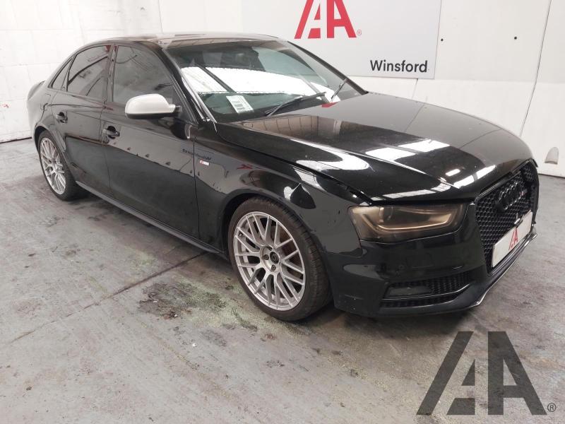 2014 AUDI A4 TDI S LINE BLACK EDITION 1968cc TURBO DIESEL MANUAL 6 Speed 4 DOOR SALOON