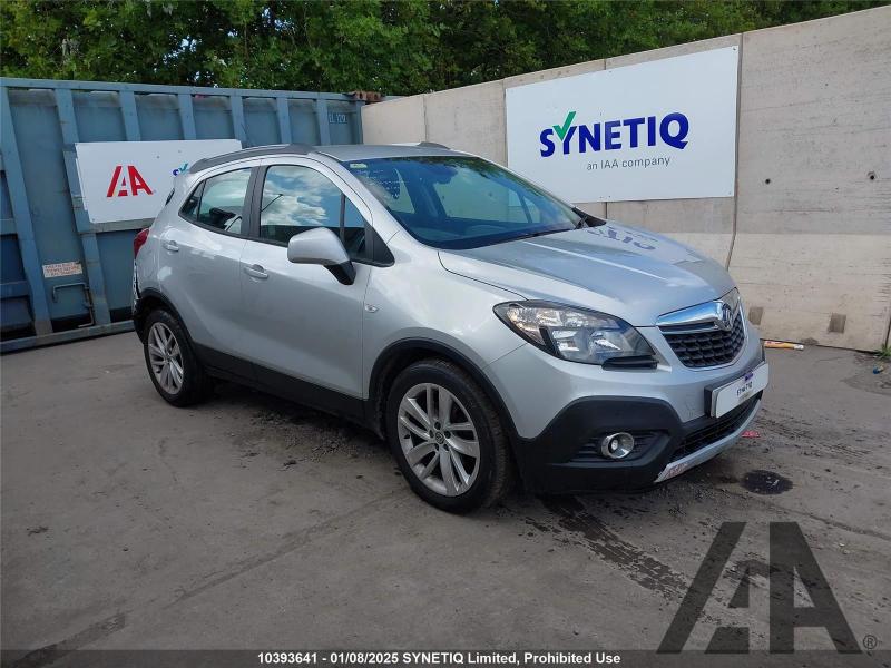 2016 VAUXHALL MOKKA EXCLUSIV 1364cc TURBO PETROL AUTOMATIC 6 Speed 5 DOOR HATCHBACK