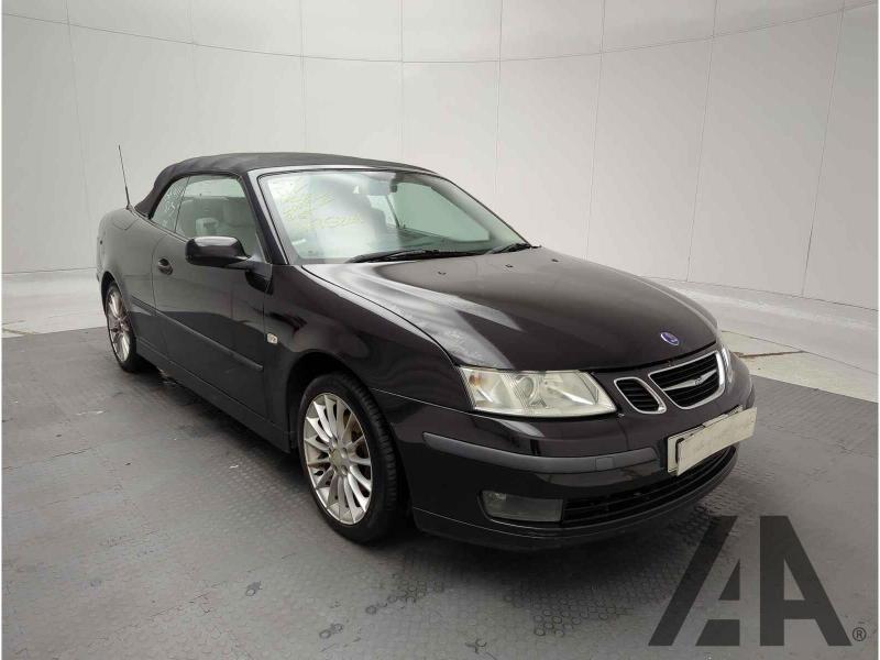 2005 SAAB 9-3 VECTOR T 1998cc TURBO PETROL SEMI AUTO 5 Speed 2 DOOR CONVERTIBLE