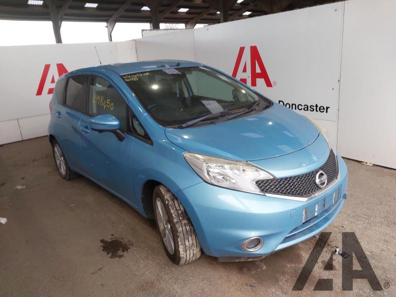 2014 NISSAN NOTE TEKNA DIG-S 1198cc SUPER PETROL CVT 5 DOOR MPV