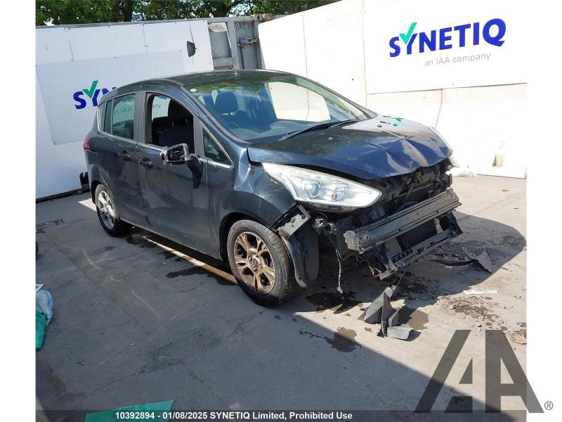 2016 FORD B-MAX ZETEC 1388cc PETROL MANUAL 5 Speed 5 DOOR MPV