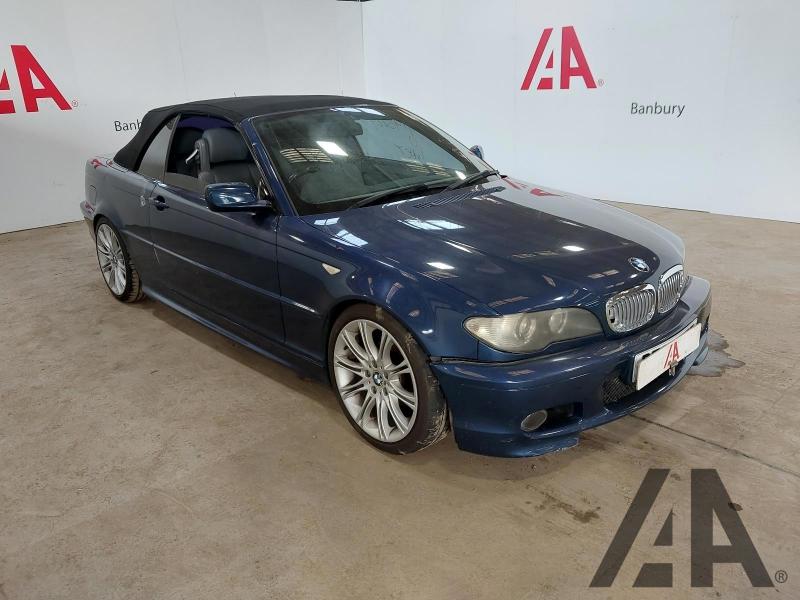 2004 BMW 3 SERIES 318CI SPORT 1995cc PETROL MANUAL 5 Speed 2 DOOR CONVERTIBLE