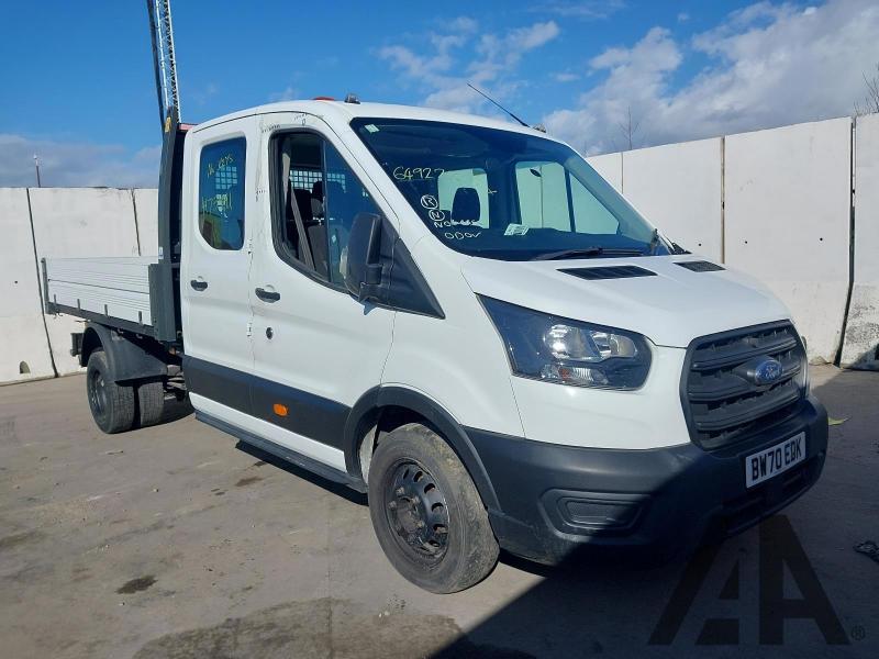 2021 FORD TRANSIT 350 LEADER C/C ECOBLUE 1996cc TURBO DIESEL MANUAL 2 DOOR CHASSIS CAB