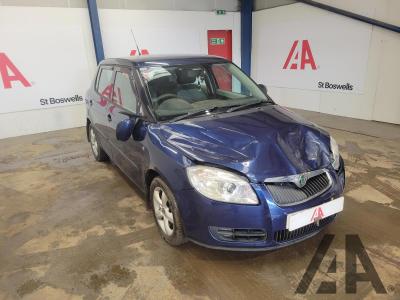 2008 SKODA FABIA LEVEL 2 TDI 1422cc TURBO DIESEL MANUAL 5 Speed 5 DOOR HATCHBACK