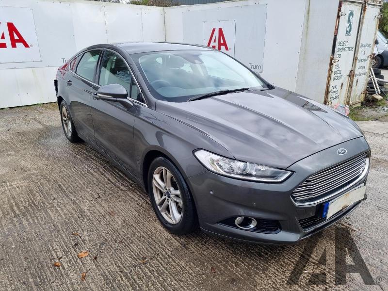2015 FORD MONDEO TITANIUM TDCI 1997cc TURBO DIESEL MANUAL 6 Speed 5 DOOR HATCHBACK