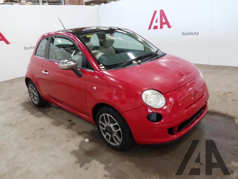 2011 FIAT 500 LOUNGE 1242cc PETROL MANUAL 3 DOOR HATCHBACK