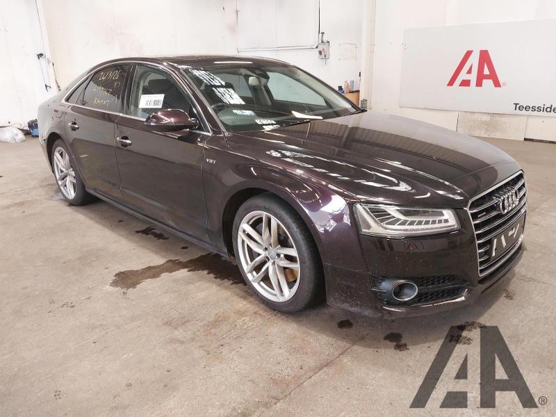 2015 AUDI A8 TDI QUATTRO SPORT 4134cc TURBO DIESEL AUTOMATIC 8 Speed 4 DOOR SALOON