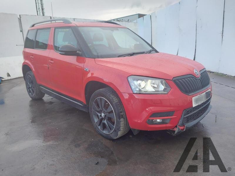 2016 SKODA YETI MONTE CARLO TDI DSG SCR 1968cc TURBO DIESEL SEMI AUTO 5 DOOR HATCHBACK