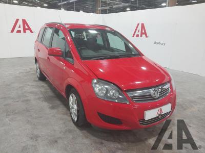 Image of 2014 VAUXHALL ZAFIRA EXCLUSIV 1796cc PETROL MANUAL 5 Speed 5 DOOR MPV