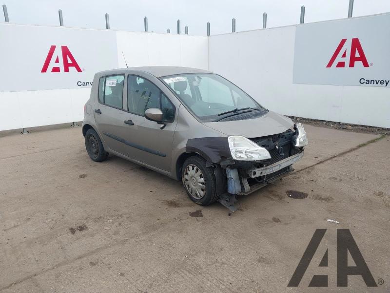 2010 RENAULT MODUS EXPRESSION 16V 1149cc PETROL MANUAL 5 Speed 5 DOOR HATCHBACK