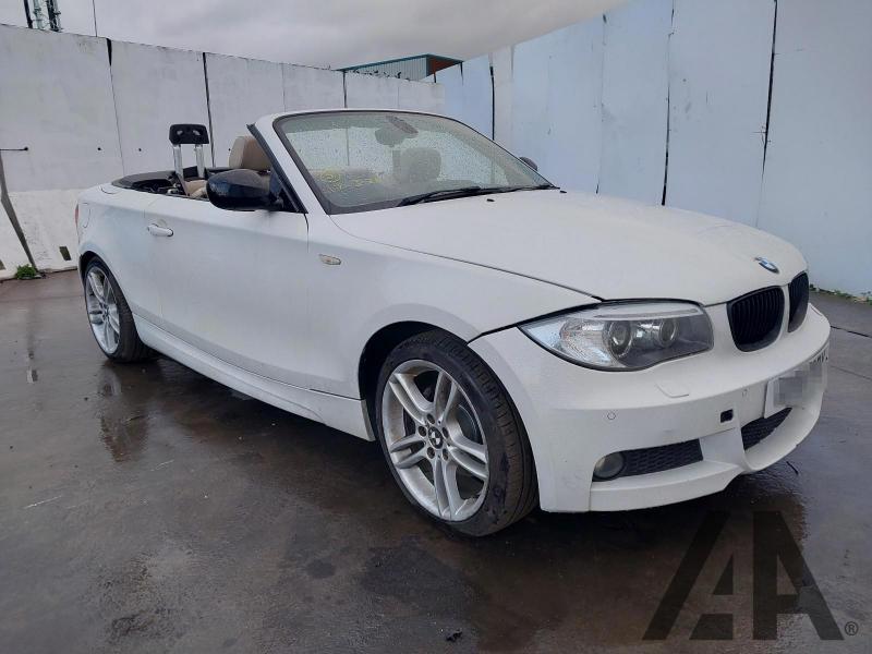 2012 BMW 1 SERIES 120D M SPORT 1995cc TURBO DIESEL MANUAL 2 DOOR CONVERTIBLE