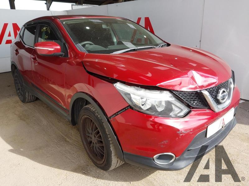 2014 NISSAN QASHQAI DCI VISIA 1461cc TURBO DIESEL MANUAL 6 Speed 5 DOOR HATCHBACK