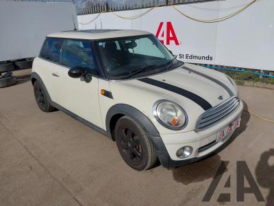 Image of 2008 MINI HATCH ONE 1397cc PETROL MANUAL 6 Speed 3 DOOR HATCHBACK