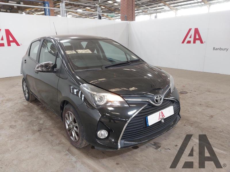 2015 TOYOTA YARIS VVT-I ICON 998cc PETROL MANUAL 5 DOOR HATCHBACK