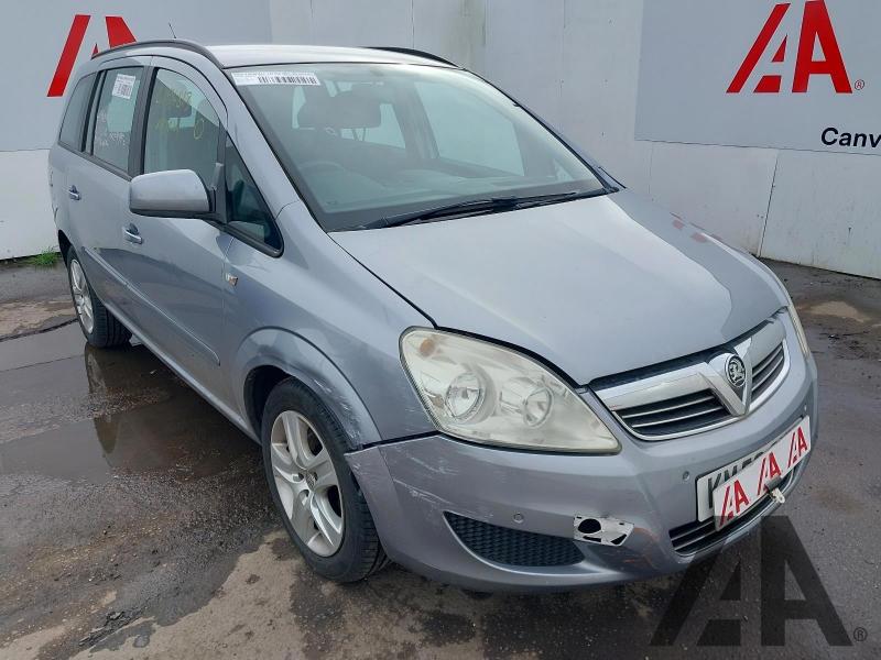 2009 VAUXHALL ZAFIRA EXCLUSIV CDTI 1910cc TURBO DIESEL AUTOMATIC 6 Speed 5 DOOR MPV
