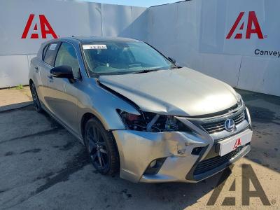 Image of 2017 LEXUS CT 200H SPORT 1798cc PETROL/ELECTRIC CVT 1 Speed 5 DOOR HATCHBACK