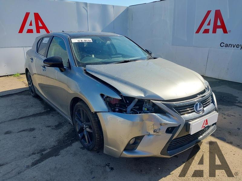 2017 LEXUS CT 200H SPORT 1798cc PETROL/ELECTRIC CVT 1 Speed 5 DOOR HATCHBACK