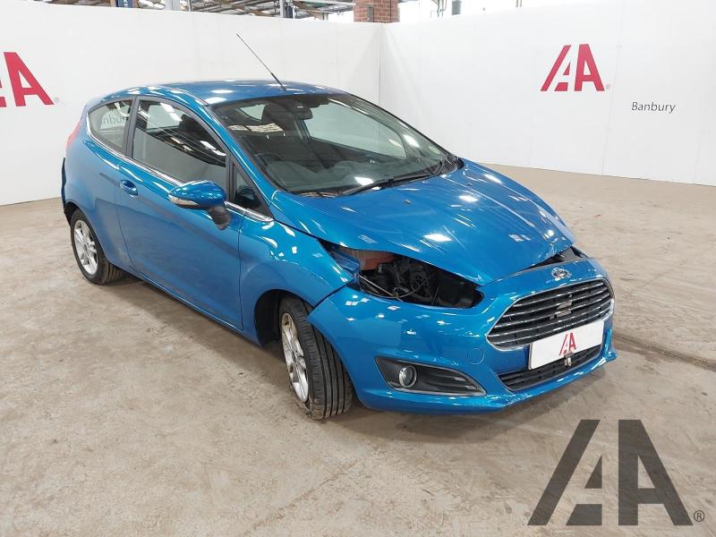 2016 FORD FIESTA ZETEC 1242cc PETROL MANUAL 5 Speed 3 DOOR HATCHBACK