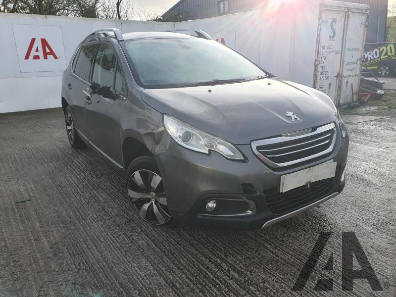 2014 PEUGEOT 2008 E-HDIURE 1560cc TURBO DIESEL MANUAL 5 Speed 5 DOOR HATCHBACK