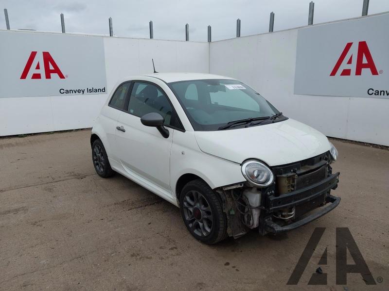 2018 FIAT 500 S 1242cc PETROL MANUAL 3 DOOR HATCHBACK